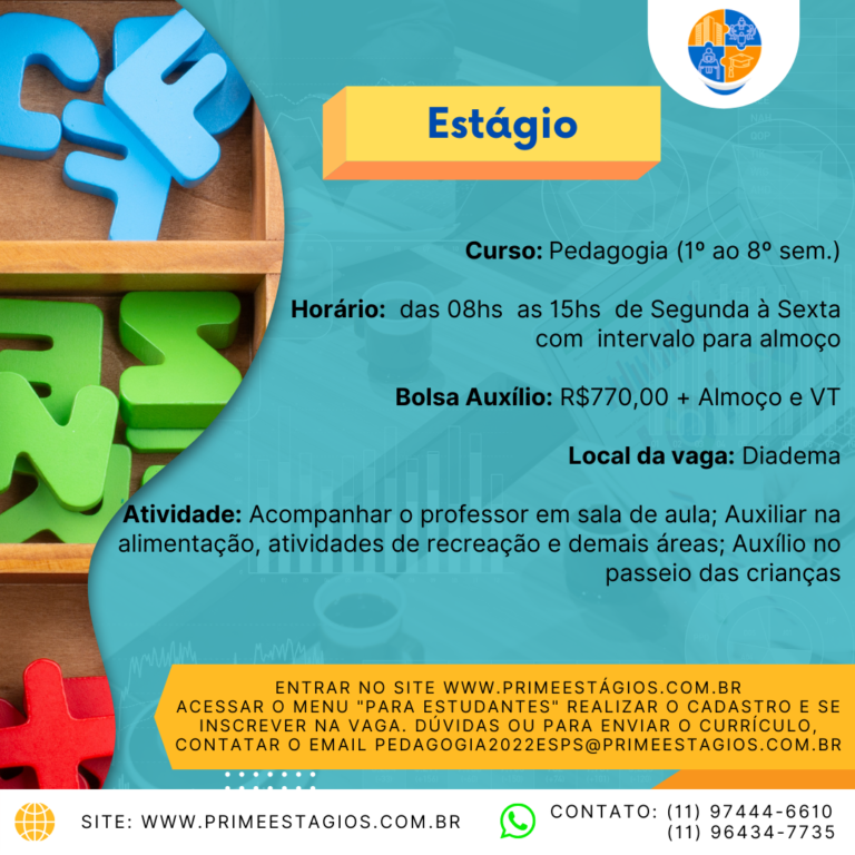 Vagas de Estágio