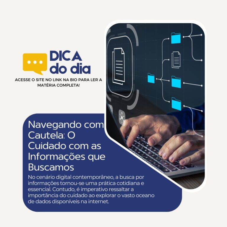CApa de Informaçoes na internet